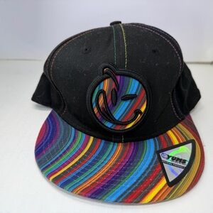 YUMS Wave Lengths Neon Flat bill SnapBack